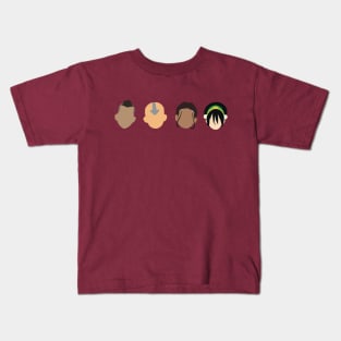 AvatarGaang Minimalist Face Kids T-Shirt